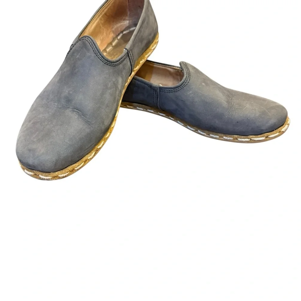 Sabah Slate Blue Women’s Slip-On Shoes Sz 39